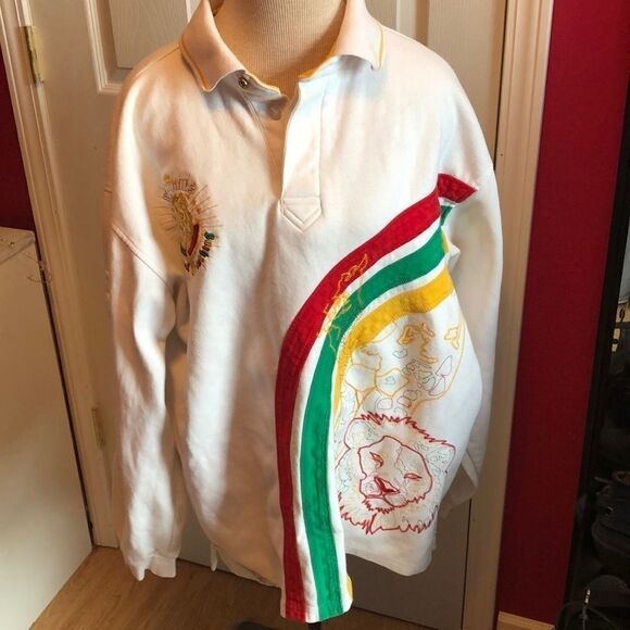 Vintage bare fox denim  sweatshirt sz XL - Picture 1 of 8